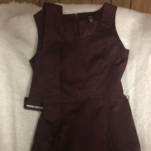 Maroon dress